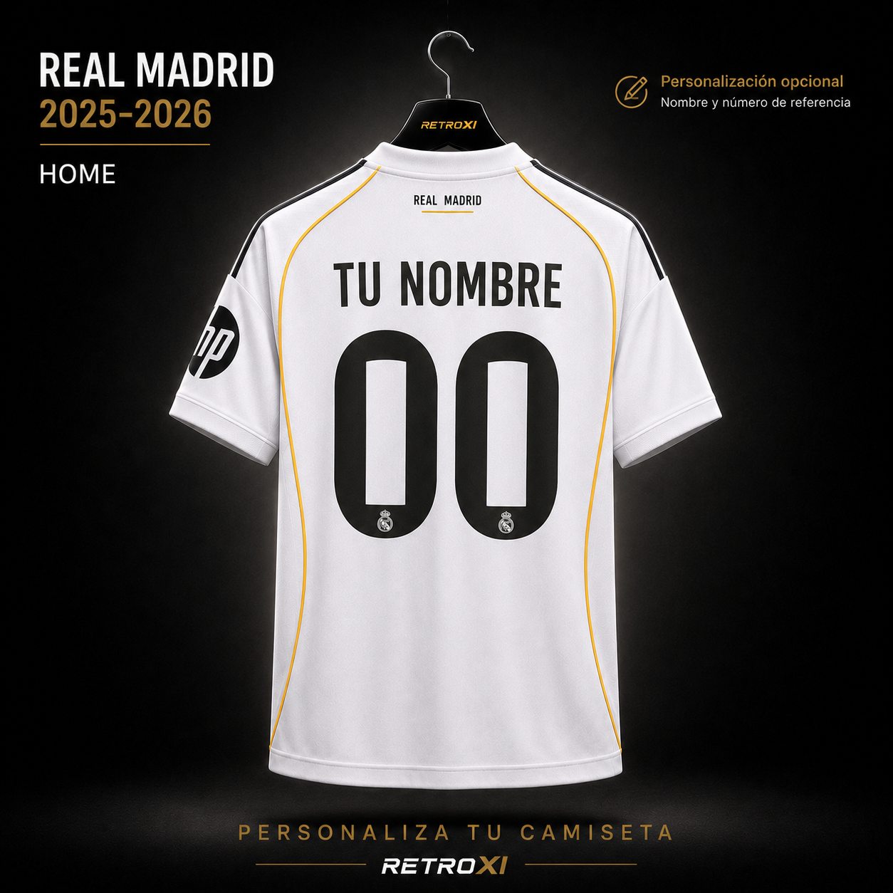 Jersey Real Madrid 2025-26 Local