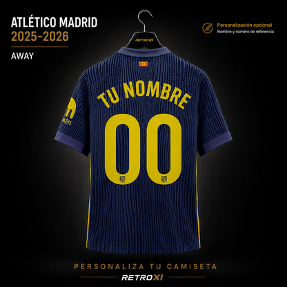 Jersey Atlético Madrid 2025-26 Visitante