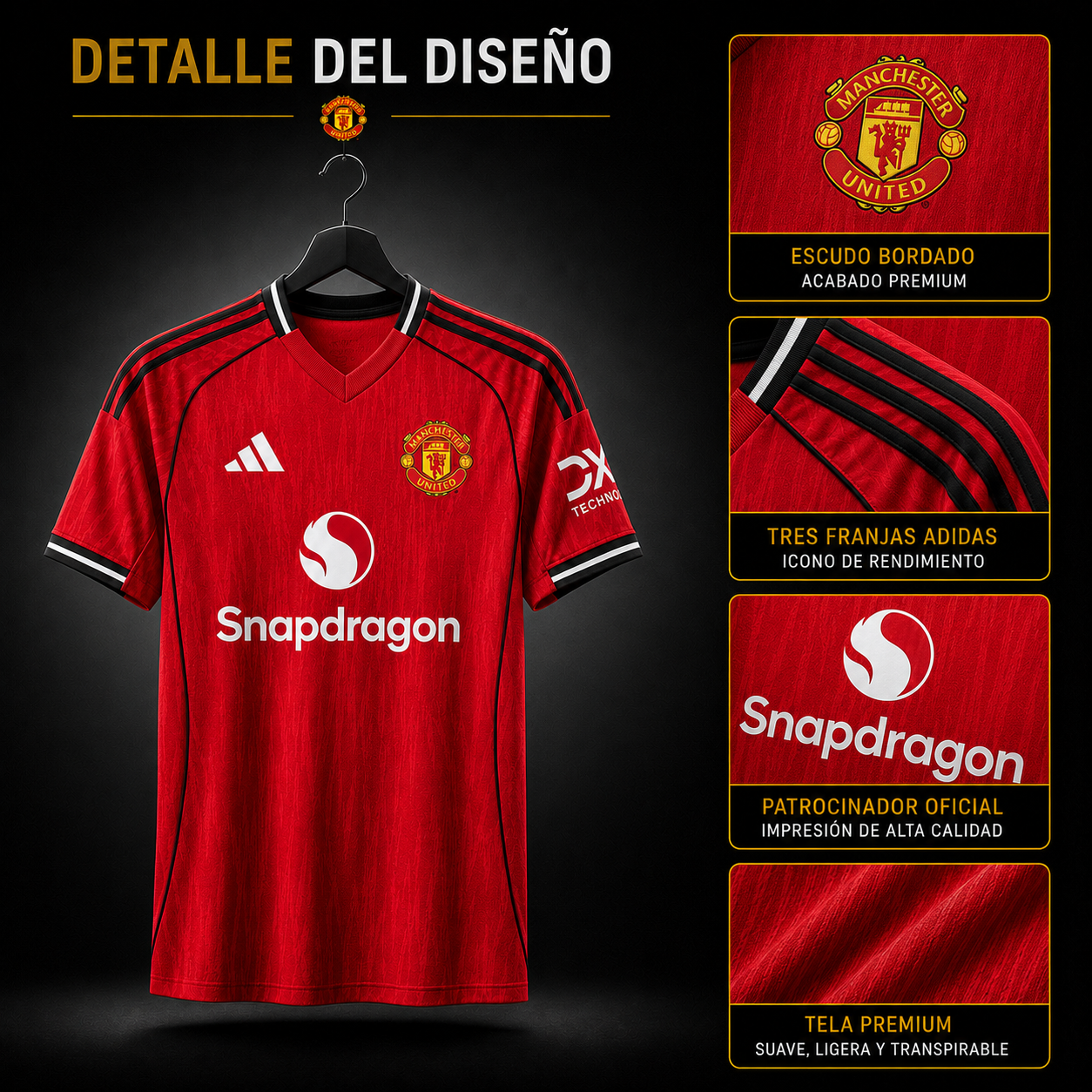 Jersey Manchester United 2025-26 Local