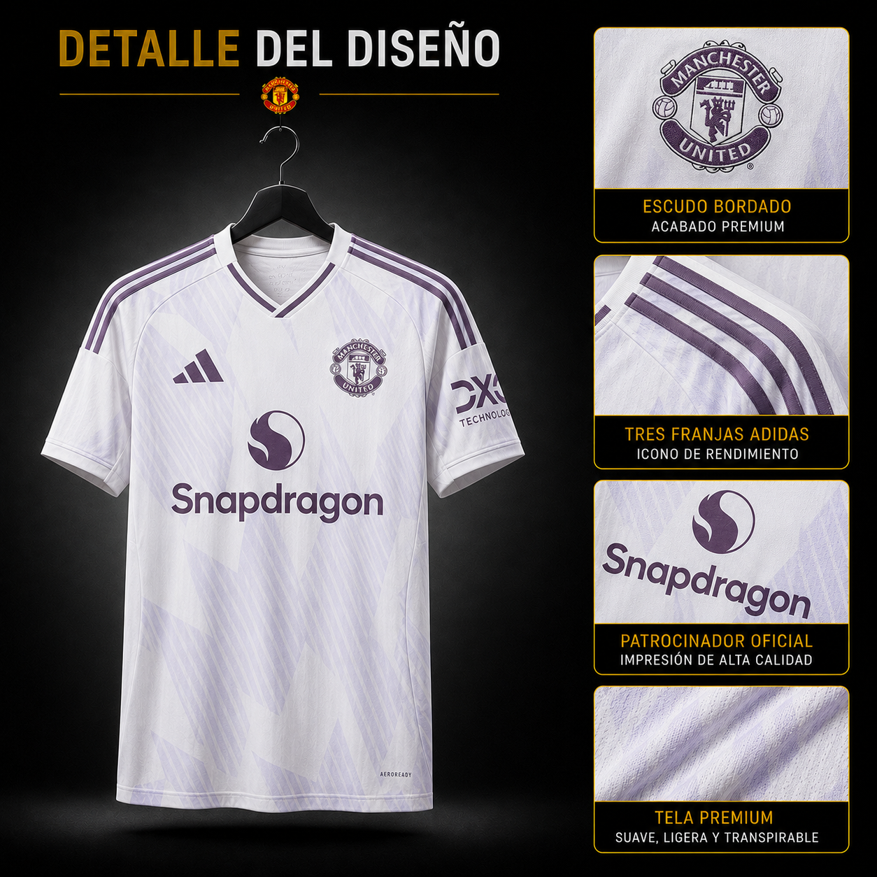 Jersey Manchester United 2025-26 Visitante