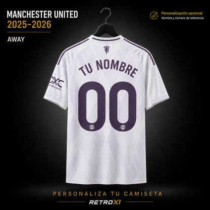 Jersey Manchester United 2025-26 Visitante