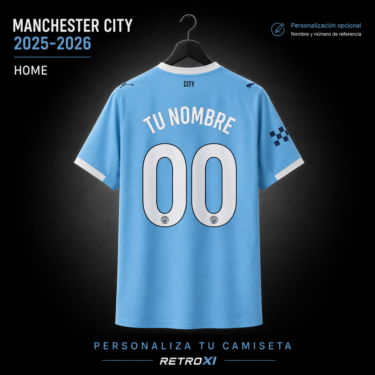 Jersey Manchester City 2025-26 Local