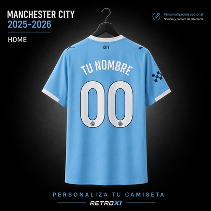 Jersey Manchester City 2025-26 Local