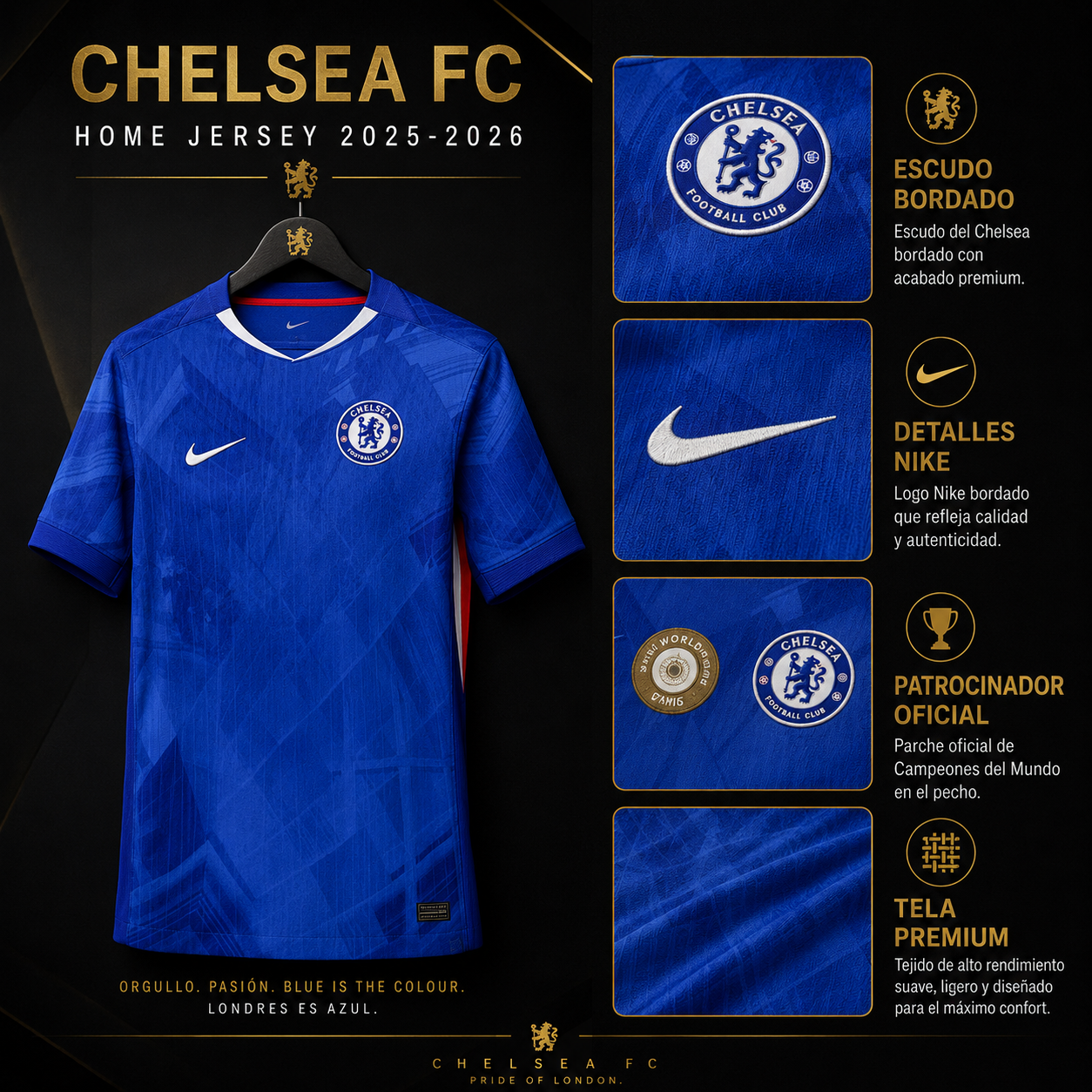 Jersey Chelsea 2025-26 Local