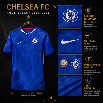 Jersey Chelsea 2025-26 Local