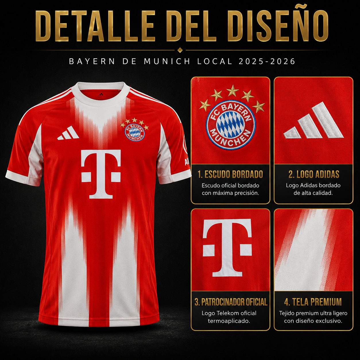 Jersey Bayern Munich 2025-26 Local