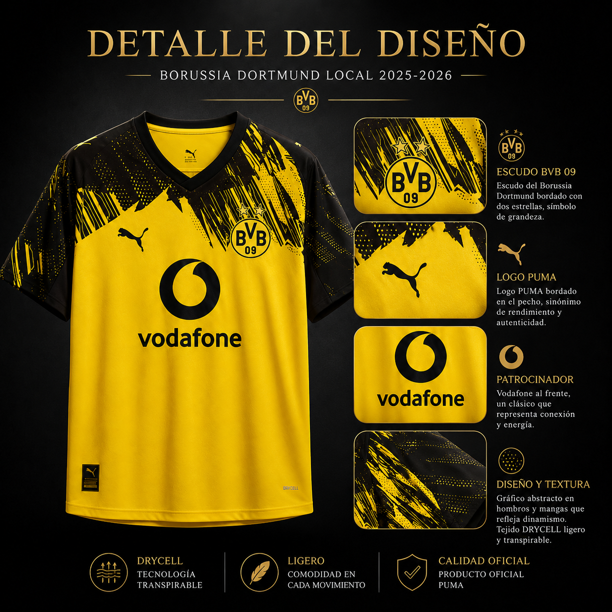 Jersey Borussia Dortmund 2025-26 Local