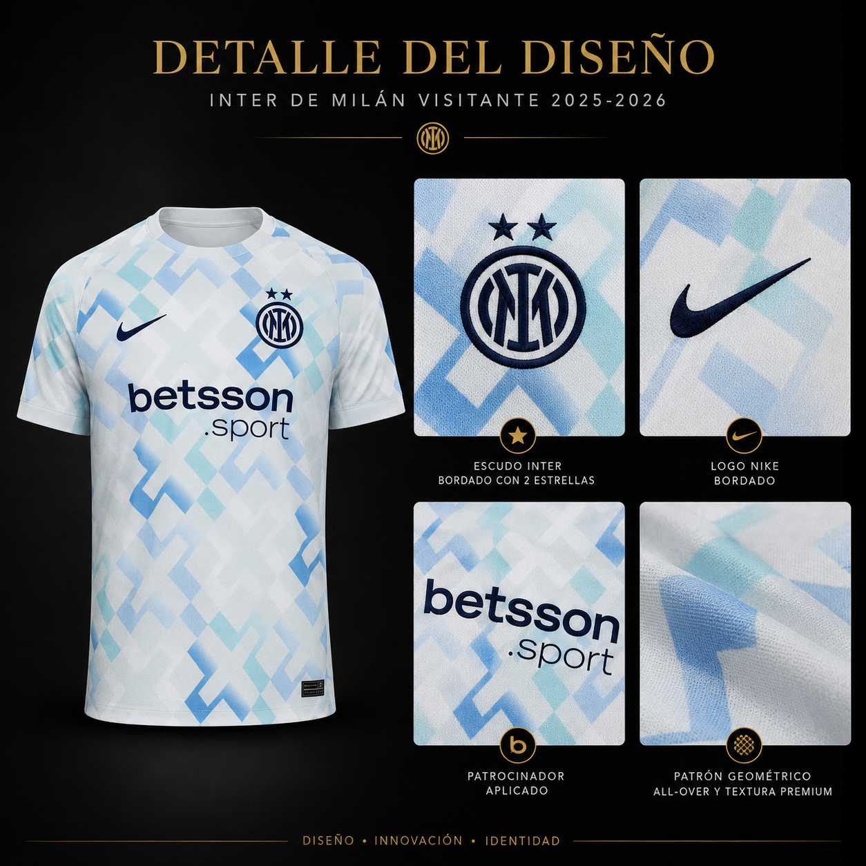 Jersey Inter Milan 2025-26 Visitante