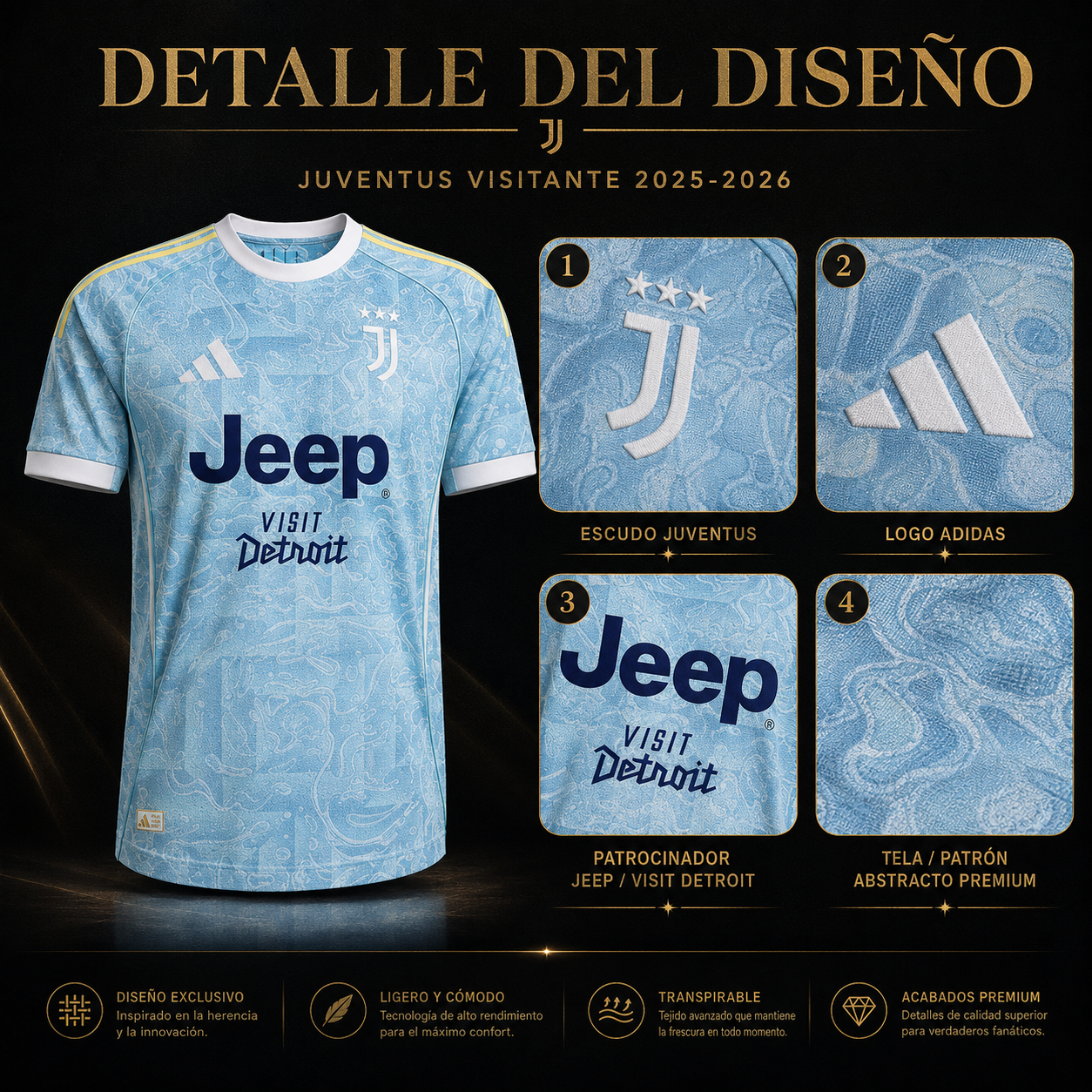 Jersey Juventus 2025-26 Visitante
