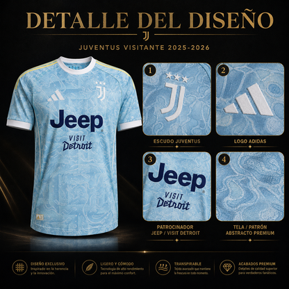 Jersey Juventus 2025-26 Visitante
