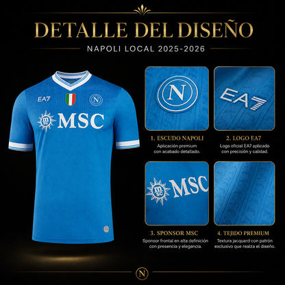 Jersey Napoli 2025-26 Local
