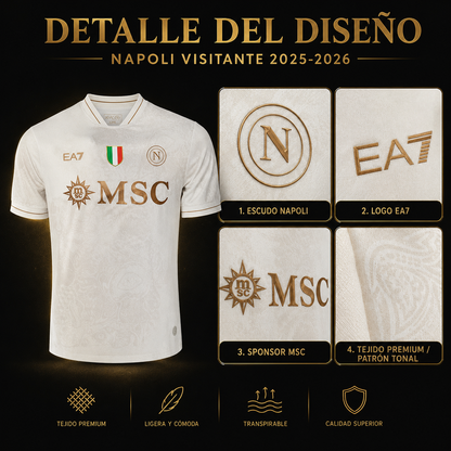 Jersey Napoli 2025-26 Visitante
