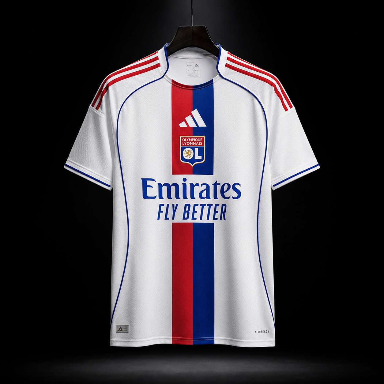 Jersey Olympique de Lyon 2025-26 Local