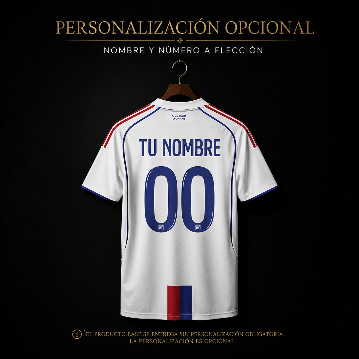 Jersey Olympique de Lyon 2025-26 Local