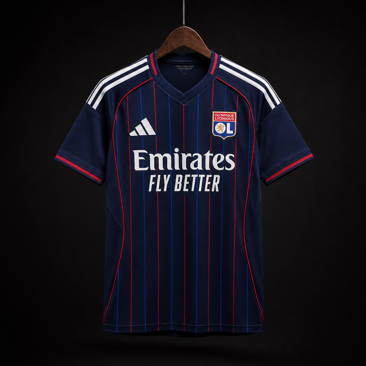 Jersey Olympique de Lyon 2025-26 Visitante