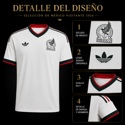 Jersey Selección Nacional México 2026 Visitante
