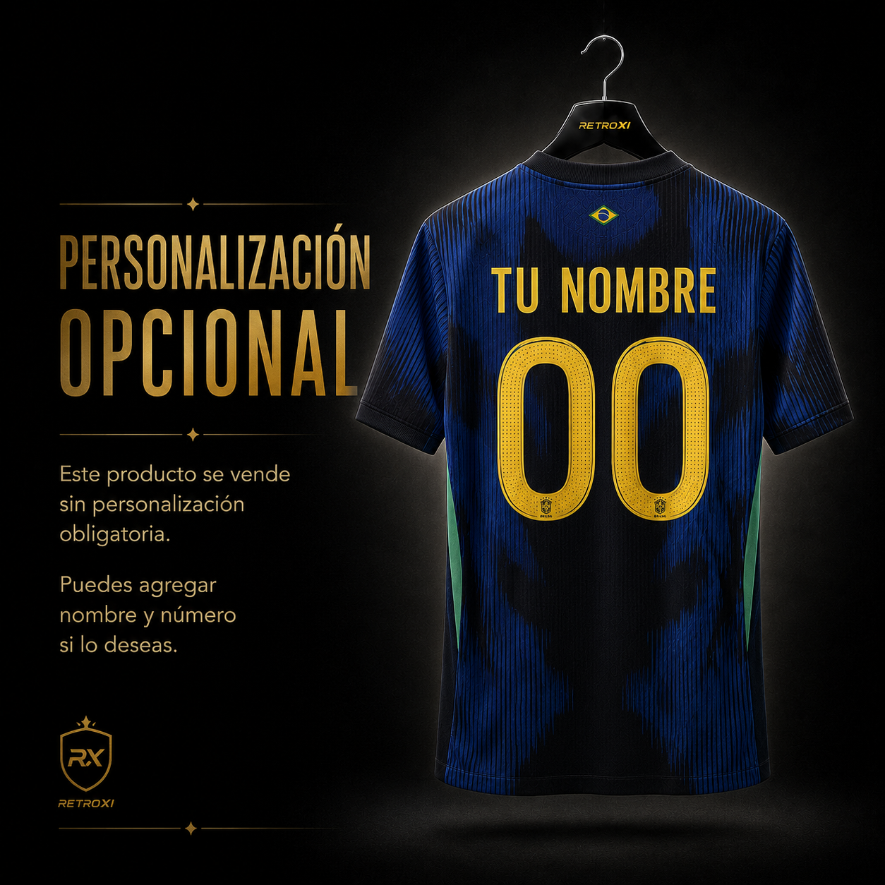 Jersey Selección Nacional Brasil 2026 Visitante