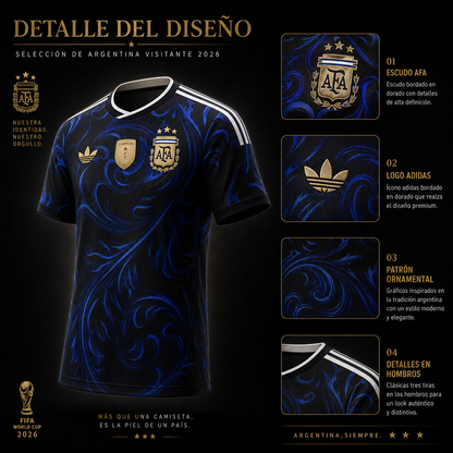 Jersey Selección Nacional Argentina 2026 Visitante