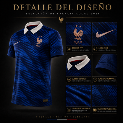Jersey Selección Nacional Francia 2026 Local