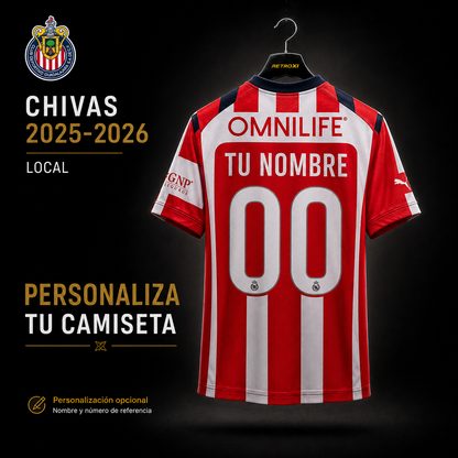 Jersey Chivas 2025-26 Local