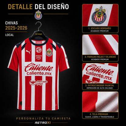 Jersey Chivas 2025-26 Local