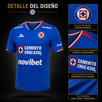 Jersey Cruz Azul 2025-26 Local