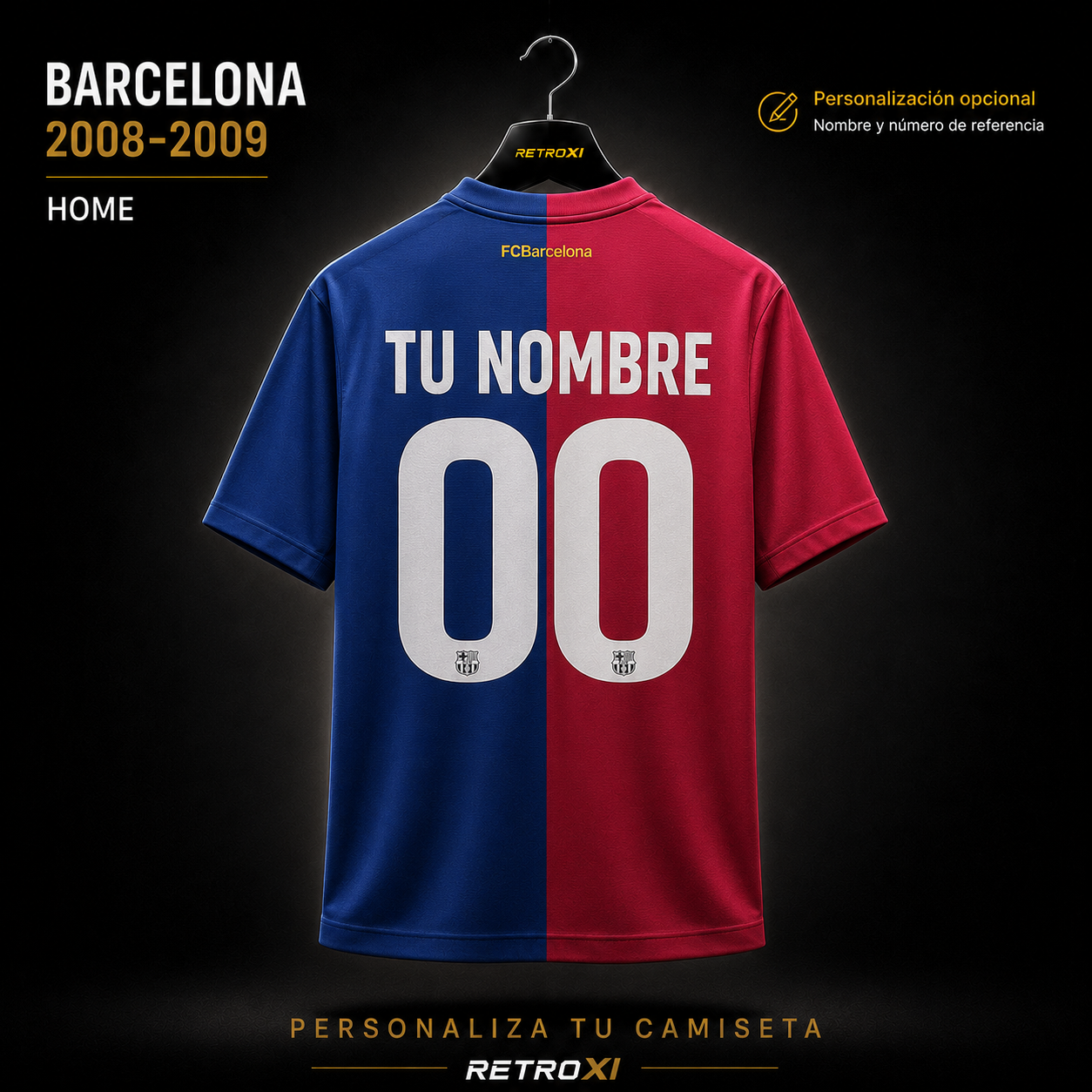Jersey Barcelona 2008-09 Local