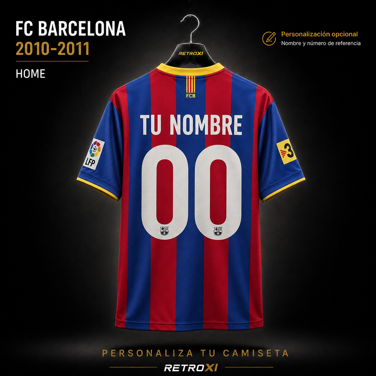 Jersey Barcelona 2010-11 Local