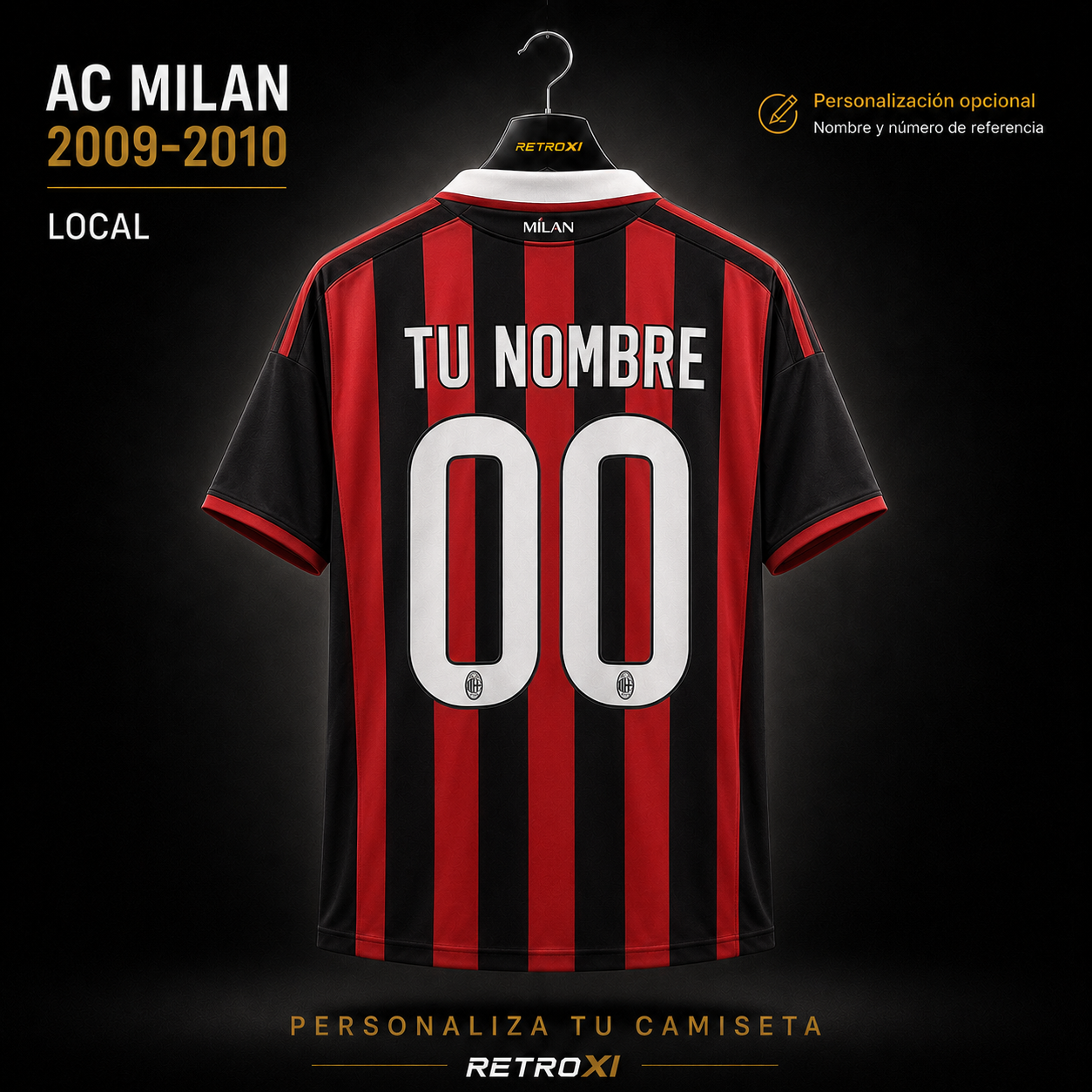 Jersey AC Milan 2009-10 Local