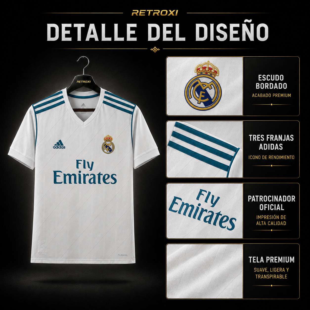 Jersey Real Madrid 20172-18 Local